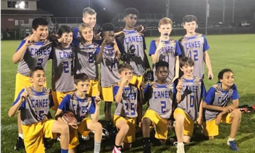 2019 12U Flag Football Champions
